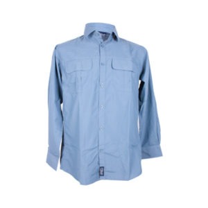 Nissan Safari Blue Long Sleeve Shirt