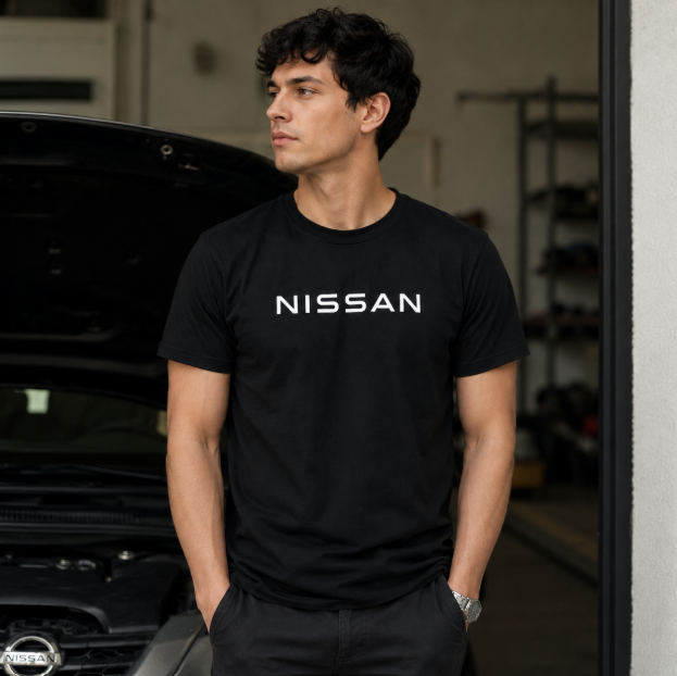Nissan Unisex Black 165 T-shirt