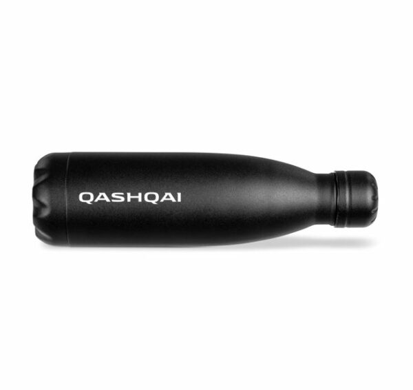 Qashqai Metal Black Vacuum Waterbottle
