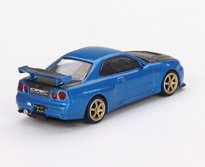 Nissan Skyline GT-R Top Secret B/side Blue