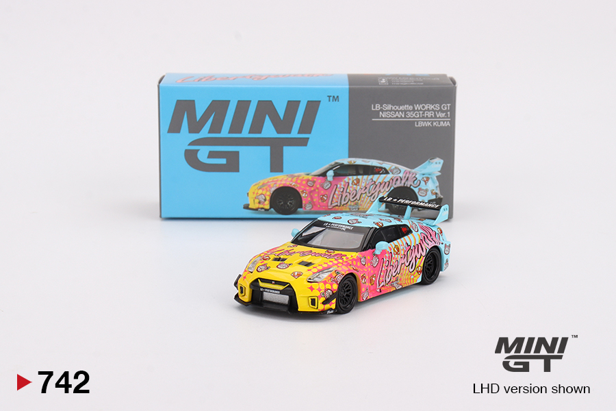 Mini GT LB-Silhouette WORKS GT NISSAN 35GT-RR Ver.1 LBKW KUMA