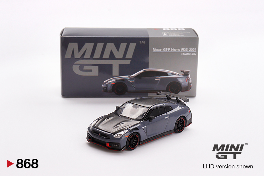 Mini GT Nissan GT-R Nismo (R35) 2024 Stealth Grey