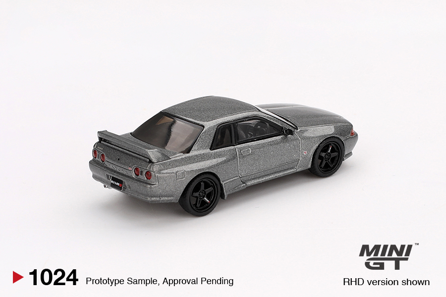 Mini GT Nissan Skyline GT-R NISMO BNR32 CRS Version Dark Metal Gray