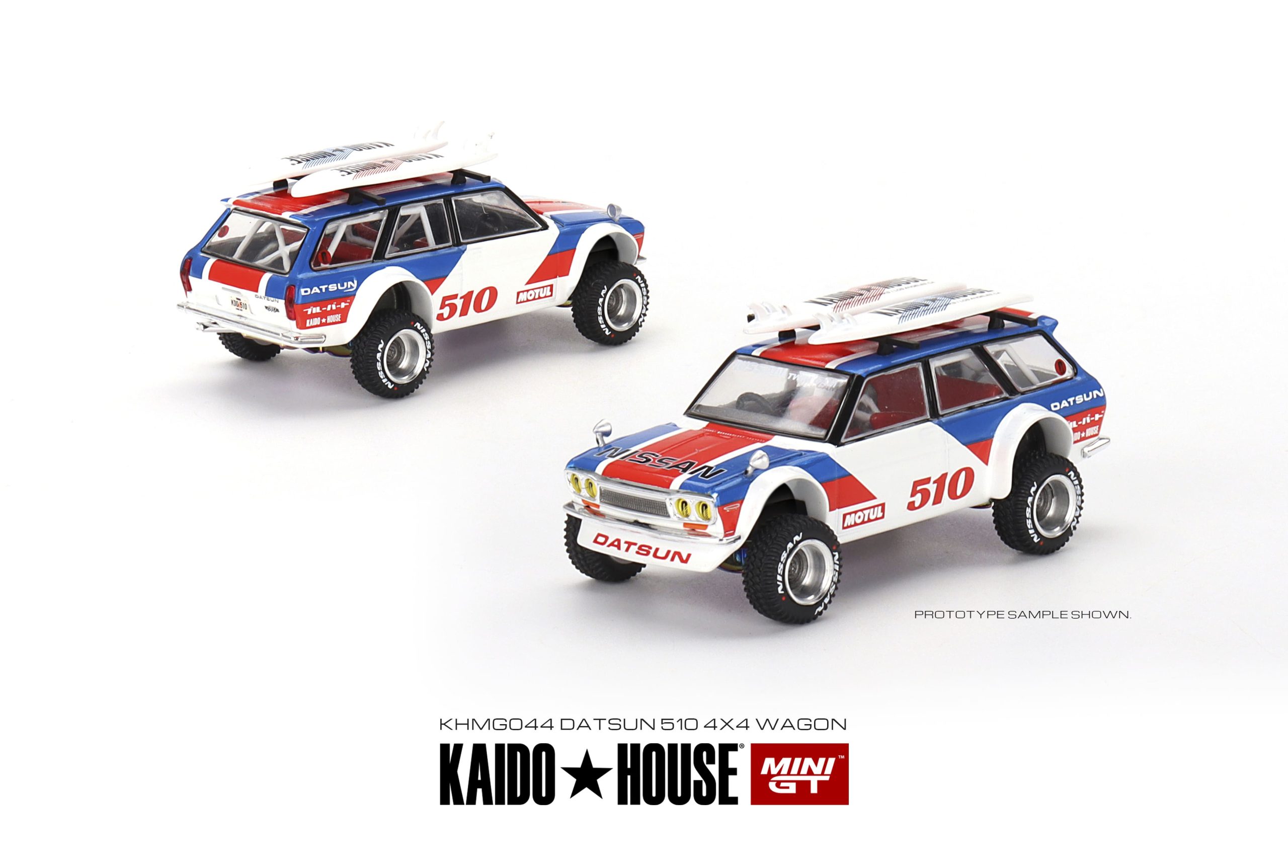 Mini GT Kaido House Datsun 510 Wagon 4x4