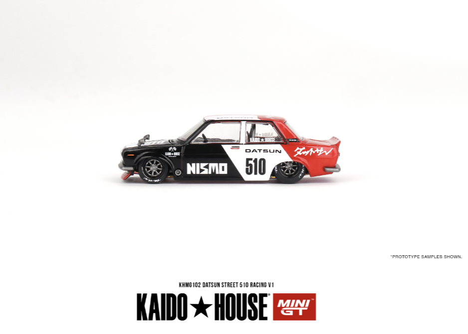 Mini GT Kaido House Datsun Street 510 Racing V1