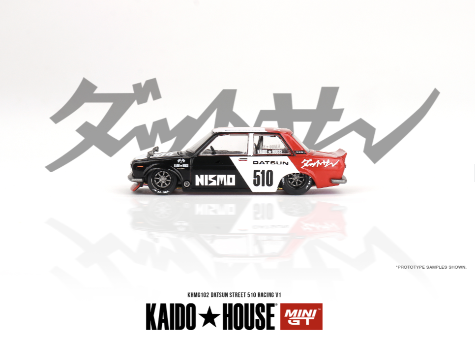 Mini GT Kaido House Datsun Street 510 Racing V1