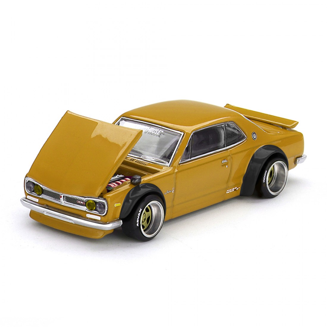 Mini GT Kaido House Nissan Skyline 2000GT-R (KPGC10) Kaido Street V2