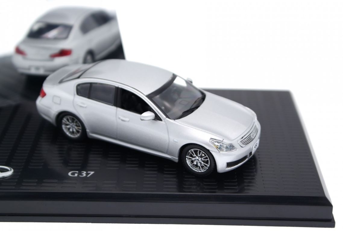 超希少! インフィニティ G37 1/43 ミニカー シルバー Infiniti G37 Model Car 1:43 – Nissan Merchandise Store