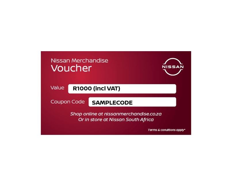 R1000 Nissan Merchandise Voucher