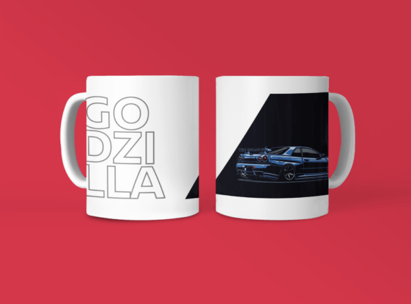 Godzilla R34 Sublimated Mug